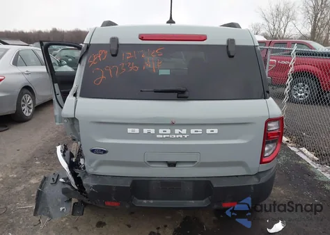 2023 Ford Bronco Sport Big Bend from USA, damaged, VIN 3FMCR9B62PRD67254